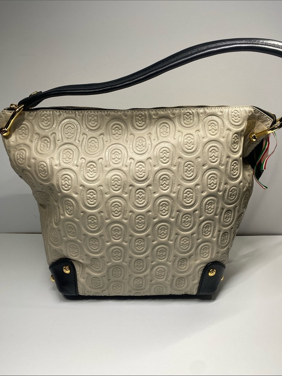 Marino Orlandi Handbags - NWT Marino Orlandi Hobo-Cream and Black